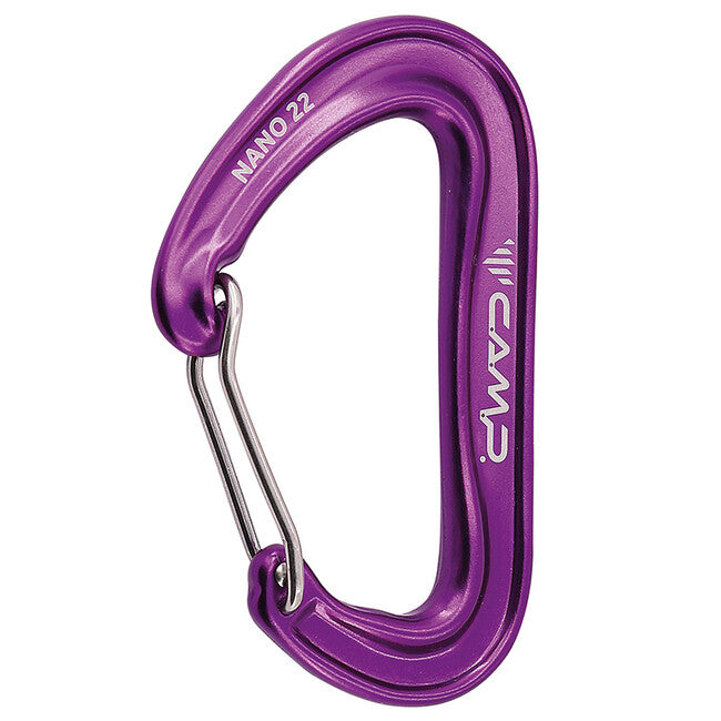 CAMP Nano 22 Carabiner, Purple