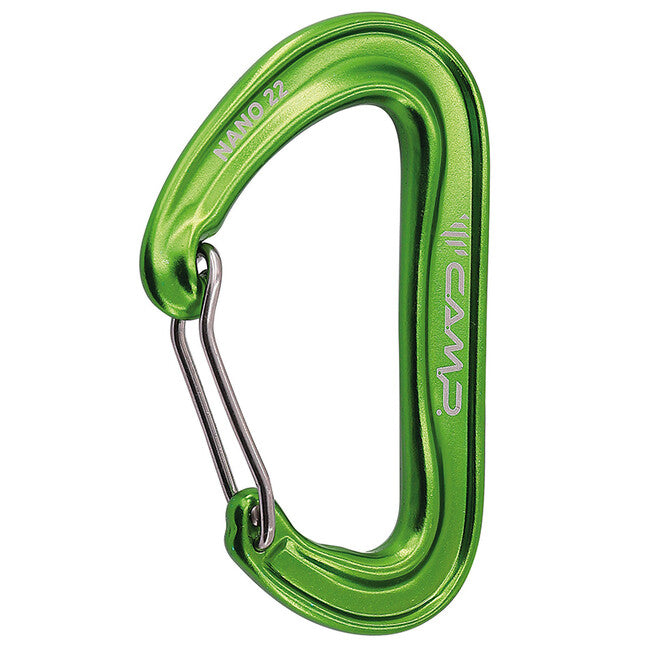 CAMP Nano 22 Carabiner, Green