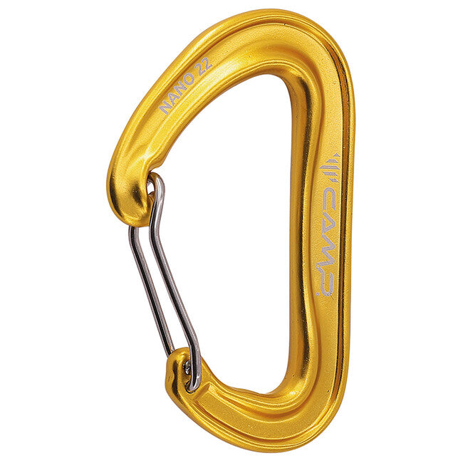 CAMP Nano 22 Carabiner, Yellow