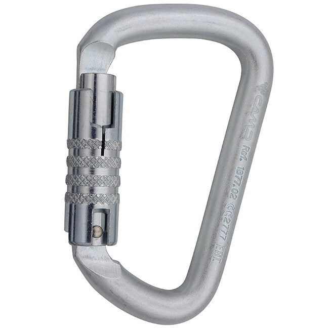 CAMP Steel D Pro 3Lock Carabiner