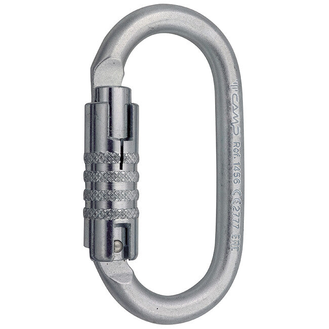 CAMP Steel Oval Pro 3Lock Carabiner