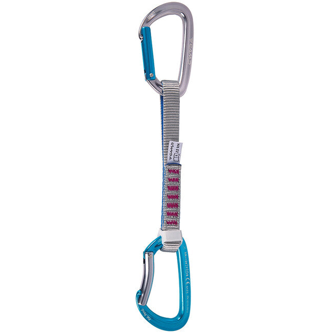 CAMP Orbit Express KS Climbing Quickdraw 18 cm, Grey/Blue/Fuchsia
