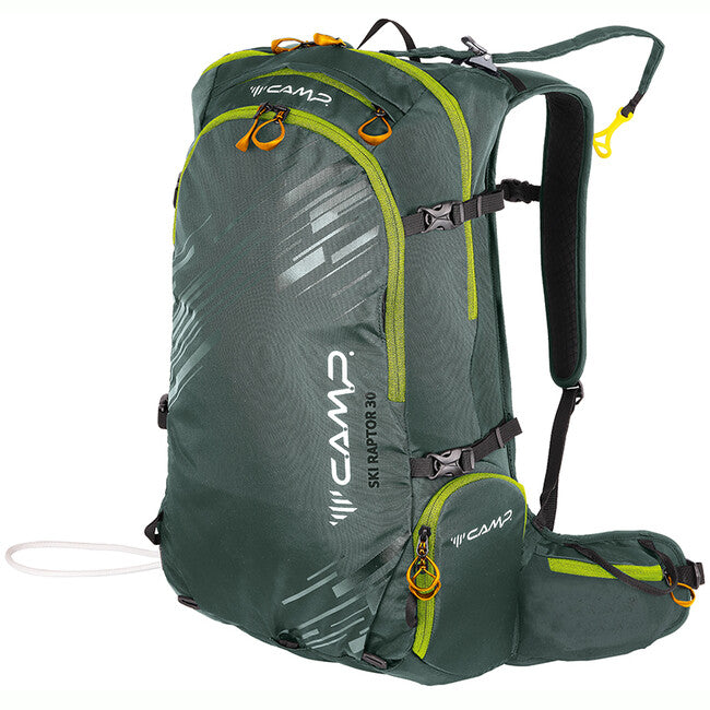 CAMP Ski Raptor 30 Skiing Backpack, Green, 30L