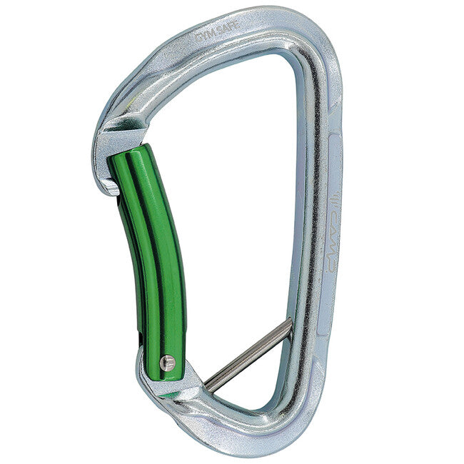 CAMP Steel Carabiner with Lock Gym Safe