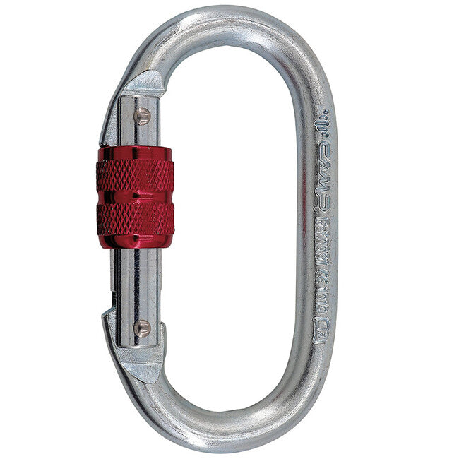 CAMP Oval Carabiner with Screw Lock