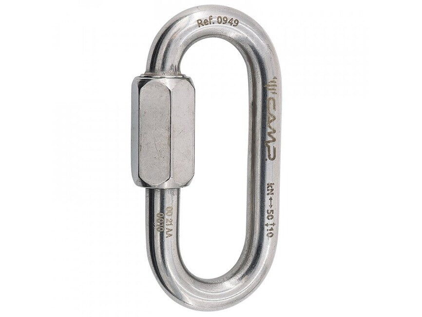 CAMP Oval Quick Link 10 mm, Stainless Steel