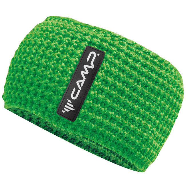 CAMP Merino Wool Knitted Headband, Green