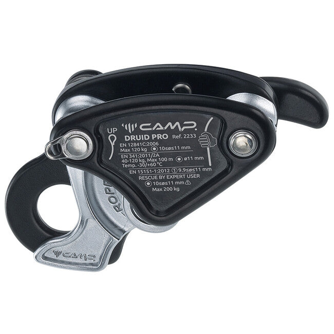 CAMP Druid Pro Work Rappel Brake, Black