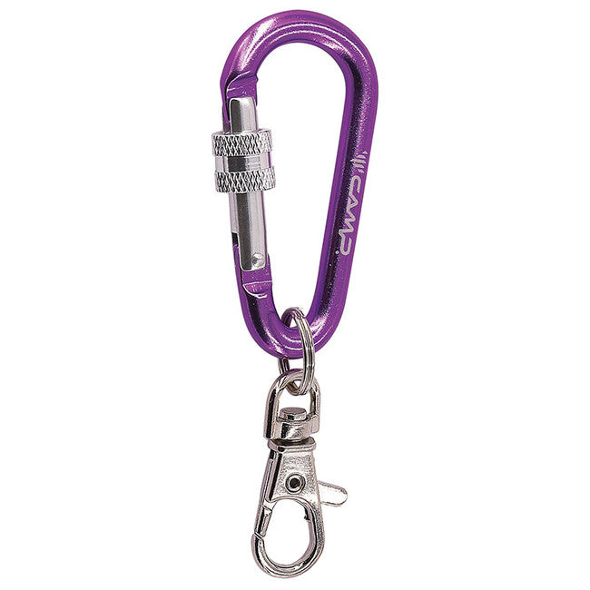 CAMP Promotional Aluminum Carabiner with Screw Lock PROMO Lock 60 mm