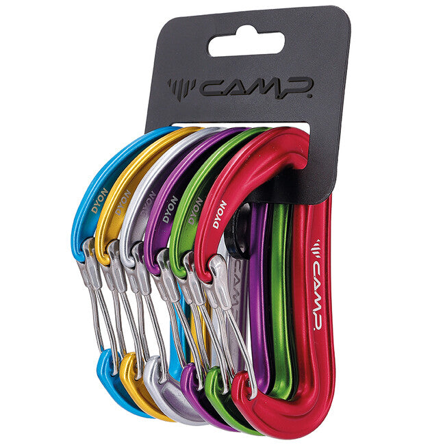 CAMP Dyon Rack Pack Carabiners Set 6-Piece