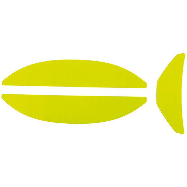 CAMP Ares Helmet Self-Adhesive Color Labels Set, Lime