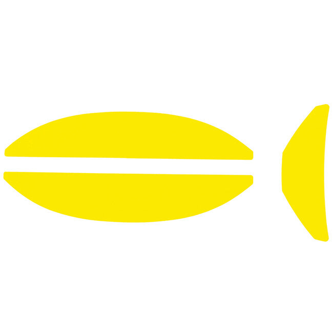 CAMP Ares Helmet Sticker Set, Neon Yellow