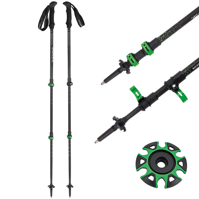 CAMP Backcountry 3 Trekking Poles, 67-135 cm