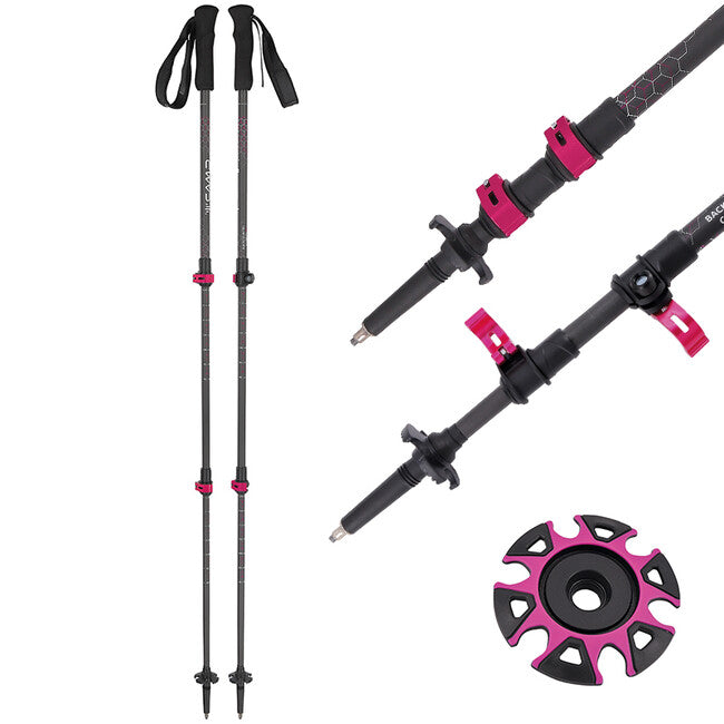 CAMP Backcountry Carbon W Trekking Poles, 66 - 125 cm