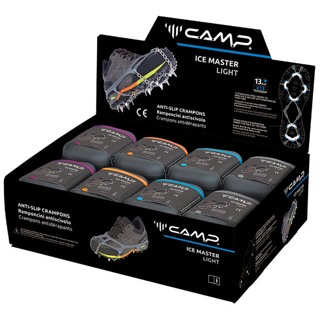 CAMP Ice Master Light Crampons Display 16 pcs