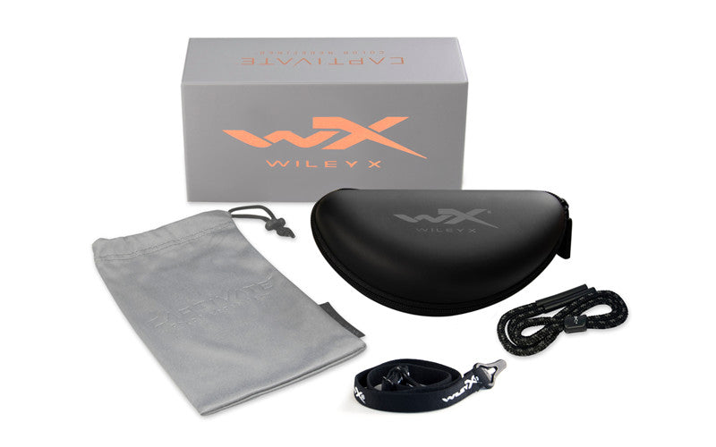 Wiley X Boss Polarized Sunglasses, Blue