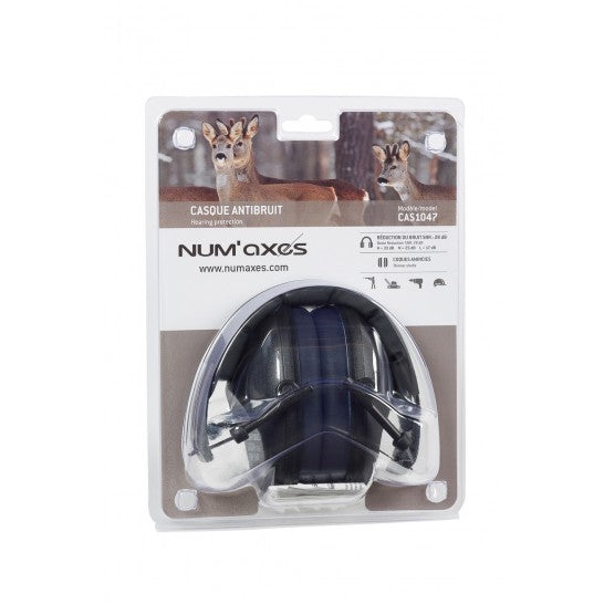 Numaxes Hearing Protection, CAS1047, Black