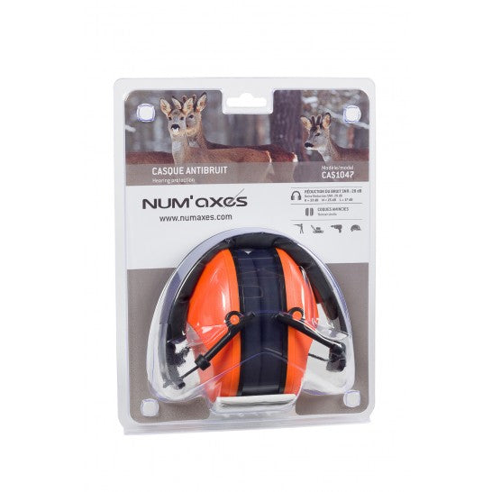 Num'Axes Hearing Protection, CAS1047, Orange
