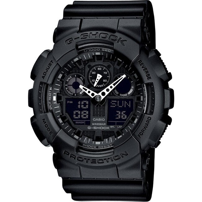 Casio G-Shock Watch GA-100-1A1ER, Black