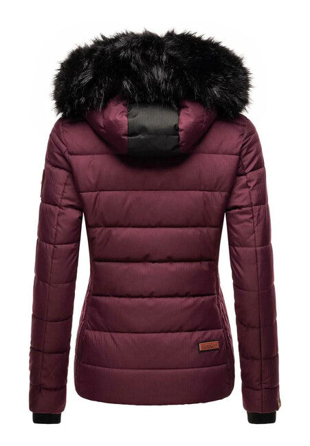 Marikoo Unique Women's Winter Jacket with Hood