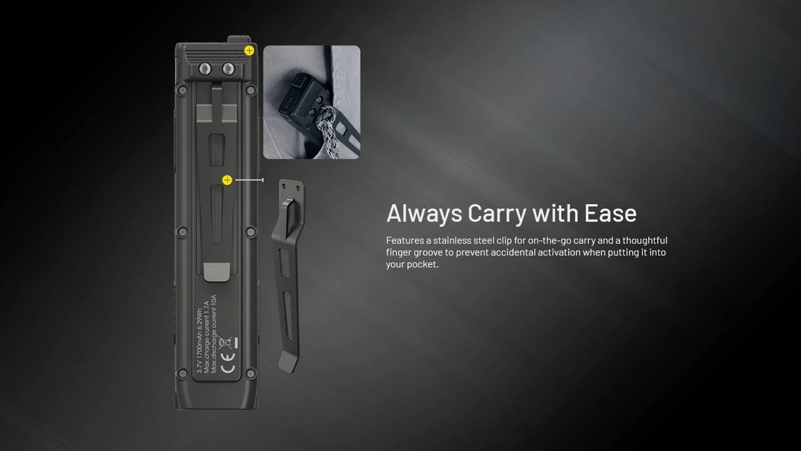 Nitecore EDC27 UHi Rechargeable Flashlight