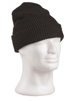 Mil-Tec πλεκτό σκουφί, μαύρο