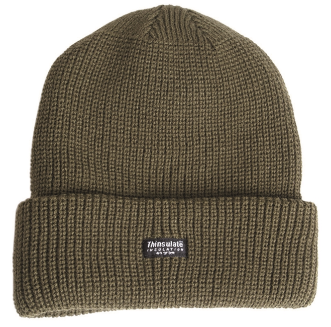 Mil-Tec Thinsulate™ Insulated Beanie, Olive
