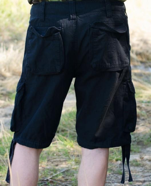 Surplus Vintage Shorts, Black