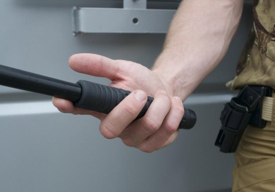 ESP Police Baton 16" 40cm, Hardened, Black