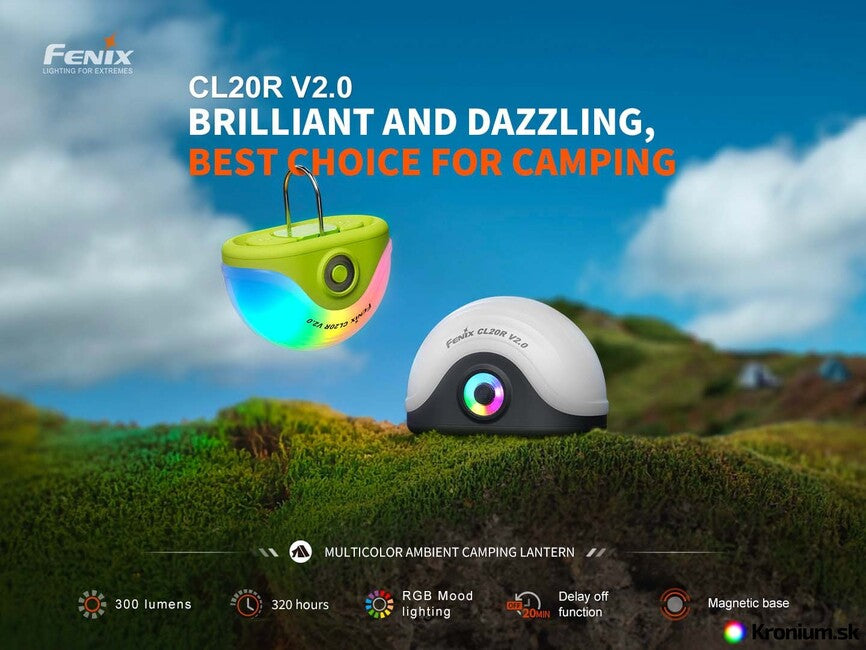Fenix CL20R V2.0 Lantern, Green