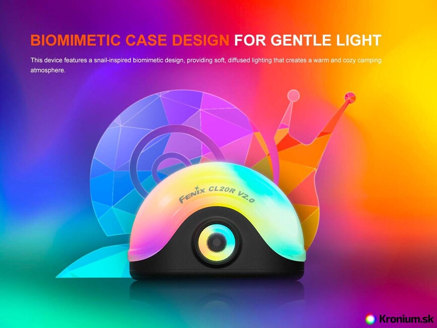 Fenix CL20R V2.0 Lantern, Black