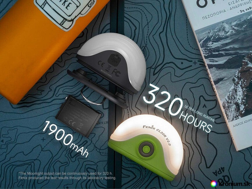Fenix CL20R V2.0 Lantern, Green