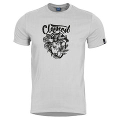 CloMod Flower Heart Short T-Shirt, White