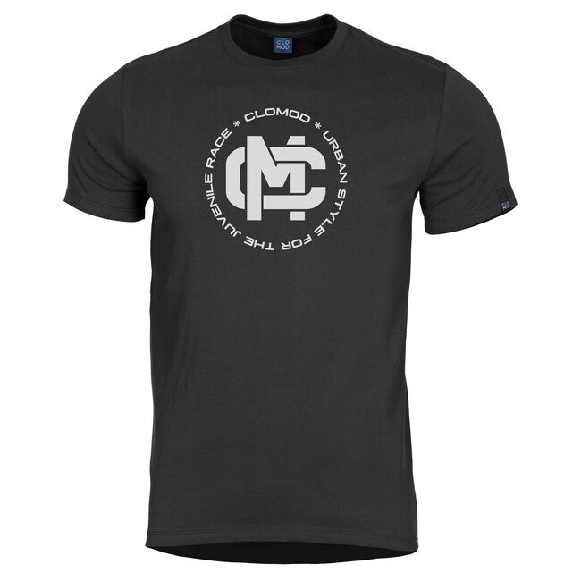CloMod Initials T-Shirt, Black