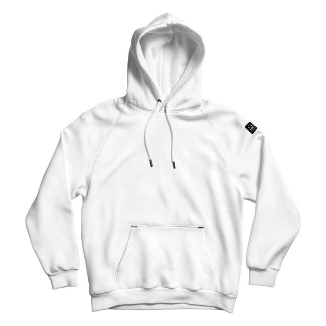 CloMod Blank Hoodie, White