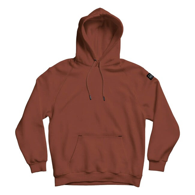 CloMod Blank Hoodie, Maroon Red