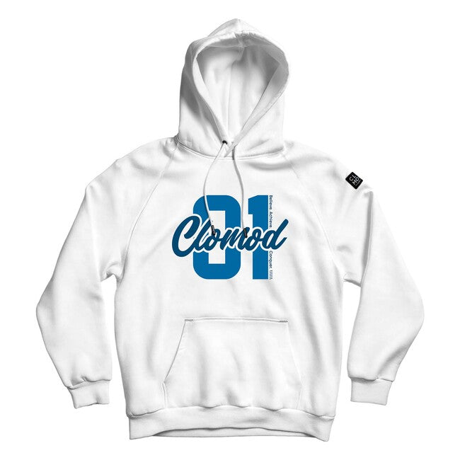 CloMod One Hoodie, White