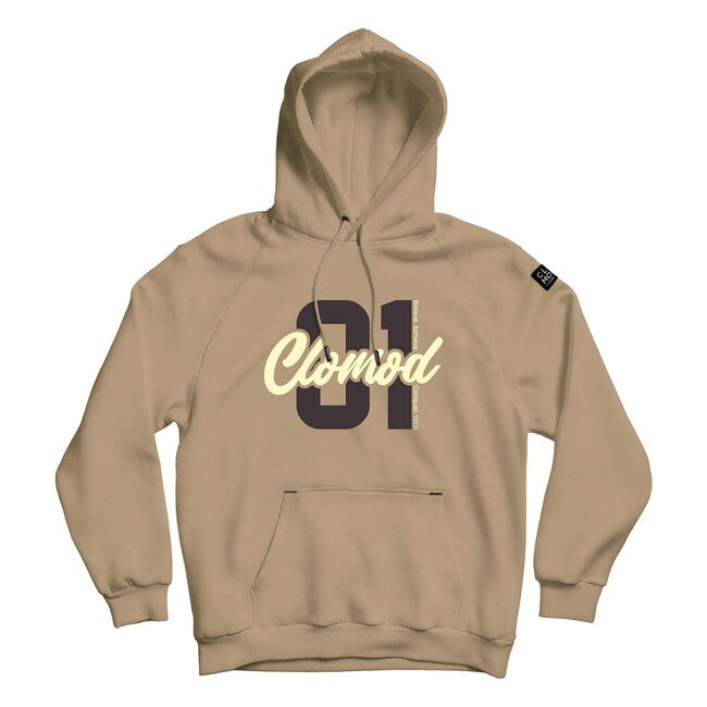 CloMod One Hoodie, Tan Brown