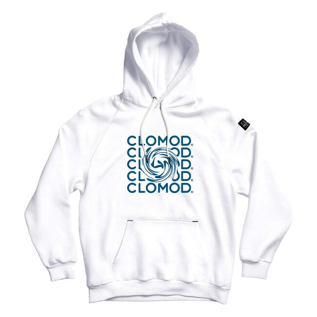 CloMod Twirl Hoodie, White