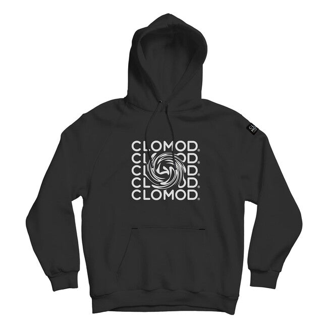 CloMod Twirl Hoodie, Black