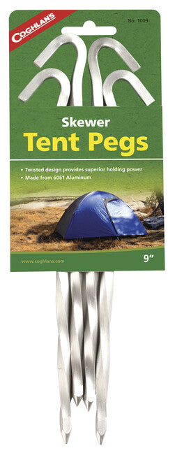 Coghlans CL Aluminum Tent Pegs, 23 cm