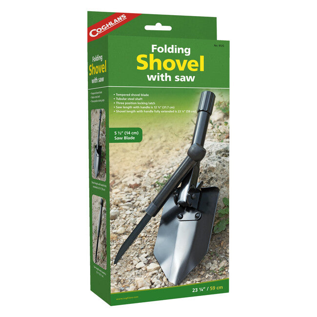 Coghlan's CL Folding Shovel with Saw