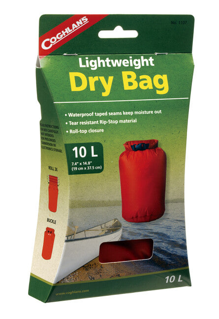 Coghlans Dry Bag Ripstop Nylon Stuff Bag 19 x 38 cm