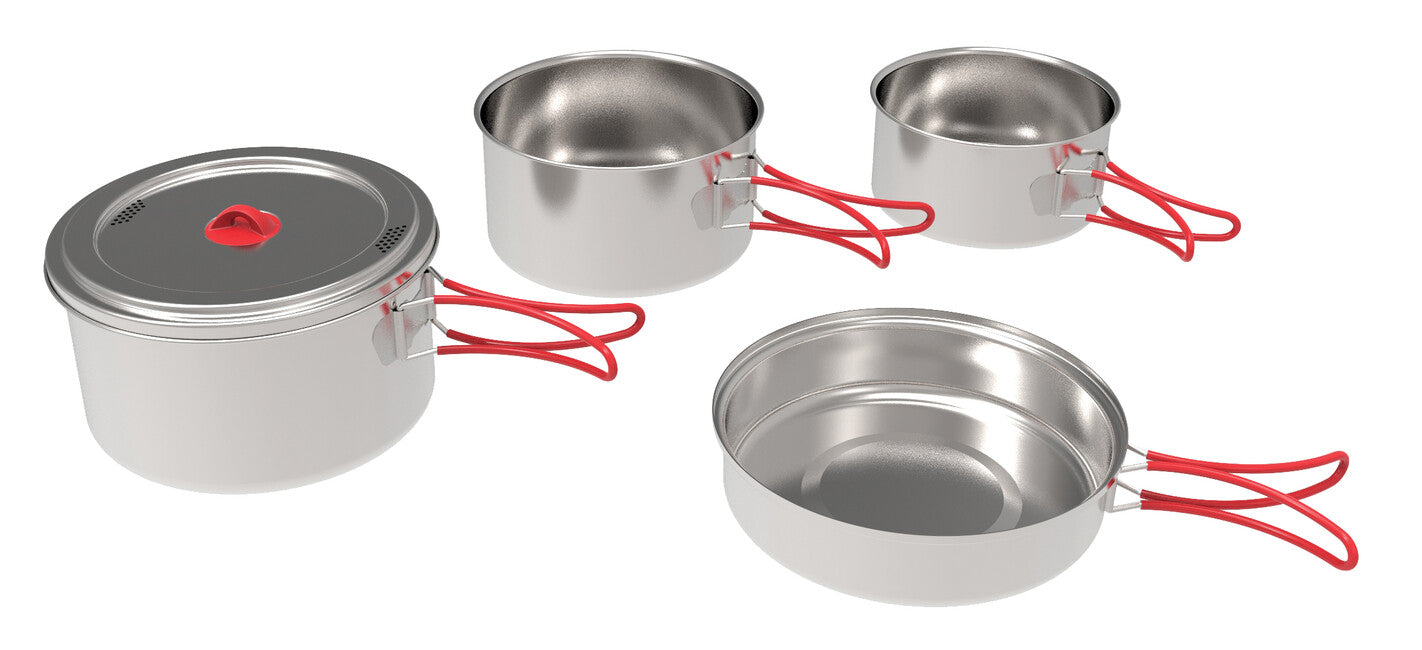 Coghlans Family Stainless Steel Cookware Set