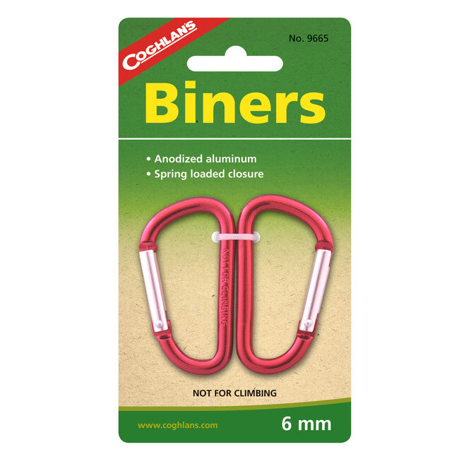 Coghlans Carabiner 6 x 60 mm 2 Pack