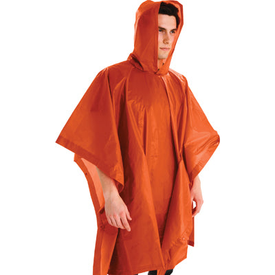 Coghlans Lightweight Poncho, Orange