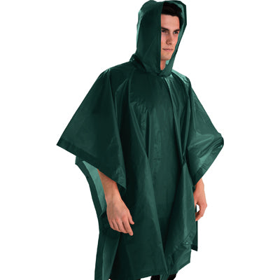 Coghlans Lightweight Poncho, Green