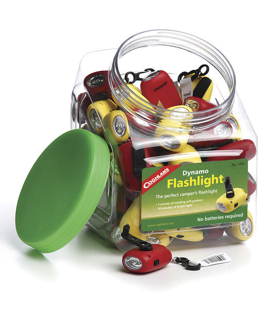 Coghlan's Mini Dynamo Lamp, Assorted Colors, Set of 50 pcs
