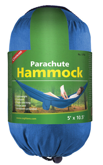 Coghlans Parachute Hammock for 1 Person, Blue