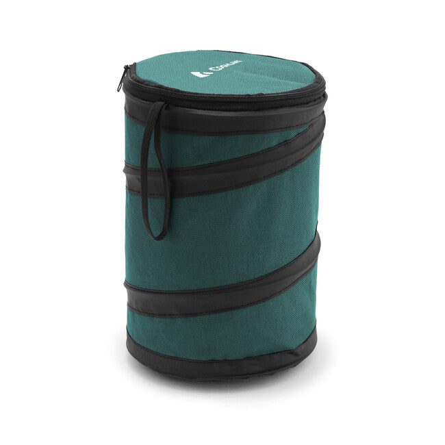 Coghlans Pop-Up Camping Trash Bag Stuffbag 3.3 Liter Dark Green Mini Bin